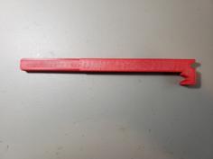 Oven Rack Puller Pusher 3D Printer Model