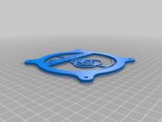 120mm Elden Ring Fan Cover(UPDATED) 3D Printer Model