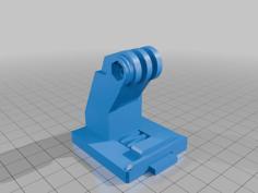 Helmet Mount (Beefy) 3D Printer Model