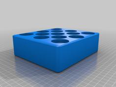 Forster Fat 50 Die Organizer 3D Printer Model