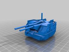 Naval Guns For Harekaze (V1 MK1) 3D Printer Model