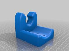 Rolling Pin Wall Holder 3D Printer Model