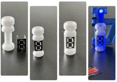 Ghostbusters – Nixie Tube For Belt Gizmo 3D Printer Model