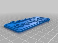 Multi Line Tag – Beta 3D Printer Model