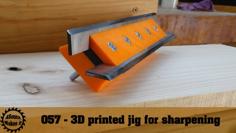 Jointer/planer Blade Sharpenning Jig 3D Printer Model