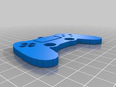 Ps4 Controller Keychain 3D Printer Model