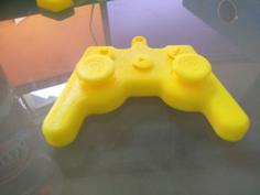 Consoles Controller Key Chain With Moving Joysticks And Buttons 3D Printer Model