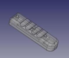 Fryer Tray Handler 3D Printer Model