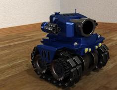 Tank Metal Slug Chain 3D Printer Model