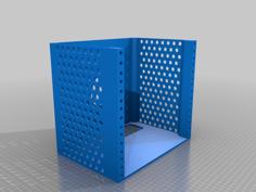 10 Inch Rack With Back Hole 3D Printer Model