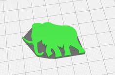 Simple Mammoth Model W/ Solidworks 3D Printer Model