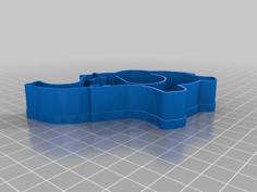 Elephant Cookie Cutter 3D Printer Model