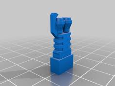 Heavy Flammer With A 10X5MM Connector [FDM FRIENDLY] 3D Printer Model