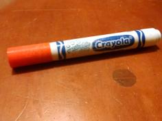 Crayola Compatible Marker Cap 3D Printer Model