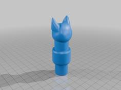 20mm Cat Dog 3D Printer Model