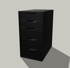 Alex Drawer 3D Printer Model