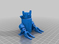 Captain Emperor Dark-moon (sulley Costume) 3D Printer Model