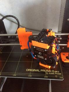 Prusa I3 MK2 Extruder Mod 3D Printer Model