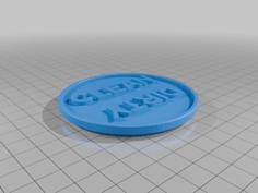 Clean/Dirty Indicator 3D Printer Model