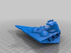 Interdictor-class Star Destroyer 3D Printer Model