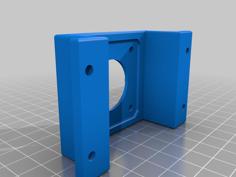 Nema 17 Low Profile Wall Mount 3D Printer Model