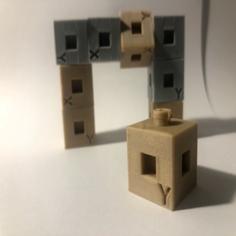 Stacking Calibration Cube (SCaliCube?) 3D Printer Model