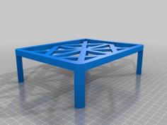 Router/modem Rack 3D Printer Model