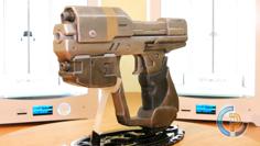 MH6 Magnum Gun From Halo 4 3D Printer Model