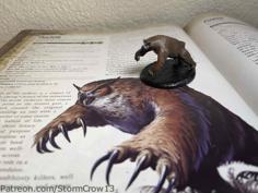 Owlbear Through The Ages- Pathfinder 3D Printer Model