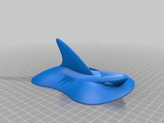 Teal Drone – Shark Cover 3D Printer Model