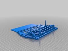 18650 Battery Case Stackable 3D Printer Model