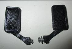 TRX4 Defender Wing Mirrors 3D Printer Model