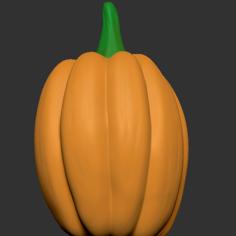 Pumpkin 3D Printer Model