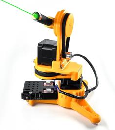 Laser Pointer Robot (Remotelly Controlled + Arduino + Python Control APP + EXTRAS) 3D Printer Model