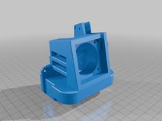 Satsana Duct For Ender3 Modified For CR Touch 3D Printer Model