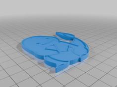 Cute Charizard That Fits 6 X 3 Magnets 3D Printer Model