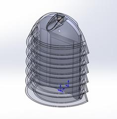 Case For Temperature And Humidity Sensor 3D Printer Model