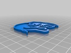 Delirium Logo 3D Printer Model