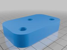 Fuel Pressure Regulator Spacer 3D Printer Model