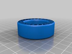 TRX4M 58mm 1″ Wheel Tire Insert 3D Printer Model