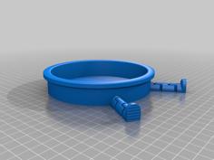 Pot With Foots 3D Printer Model