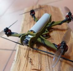 The NanoLongRange Discovery Edition (FPV Quadcopter) 3D Printer Model