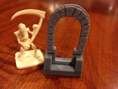 HeroQuest Door Arch 3D Printer Model