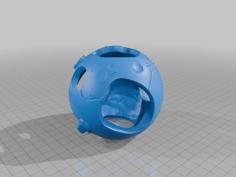 Mario Galaxy Hole Planet 3D Printer Model