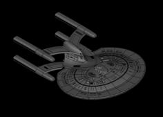 Cheyenne Class – Star Trek Starship Parts Kit Expansion 3D Printer Model