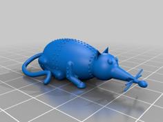 The Stainless Steel Rat 3D Printer Model