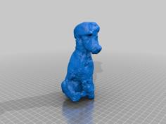 Golden Doodle With A Hat 3D Printer Model