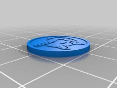 Printable Dogecoin 3D Printer Model