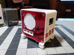 Mini Desktop Case For Raspberry Pi 5 With Ice Tower Cooler By 52Pi 3D Printer Model