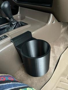 Toyota Land Cruiser FJ80 Side Cup Holder 3D Printer Model